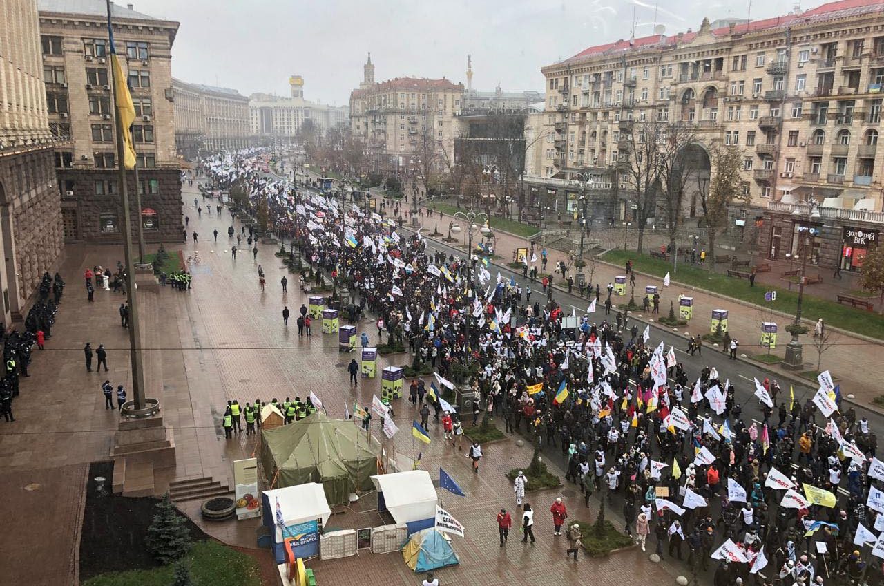 Одесские предприниматели принимают участие в акции протеста в Киеве (фото) «фото»