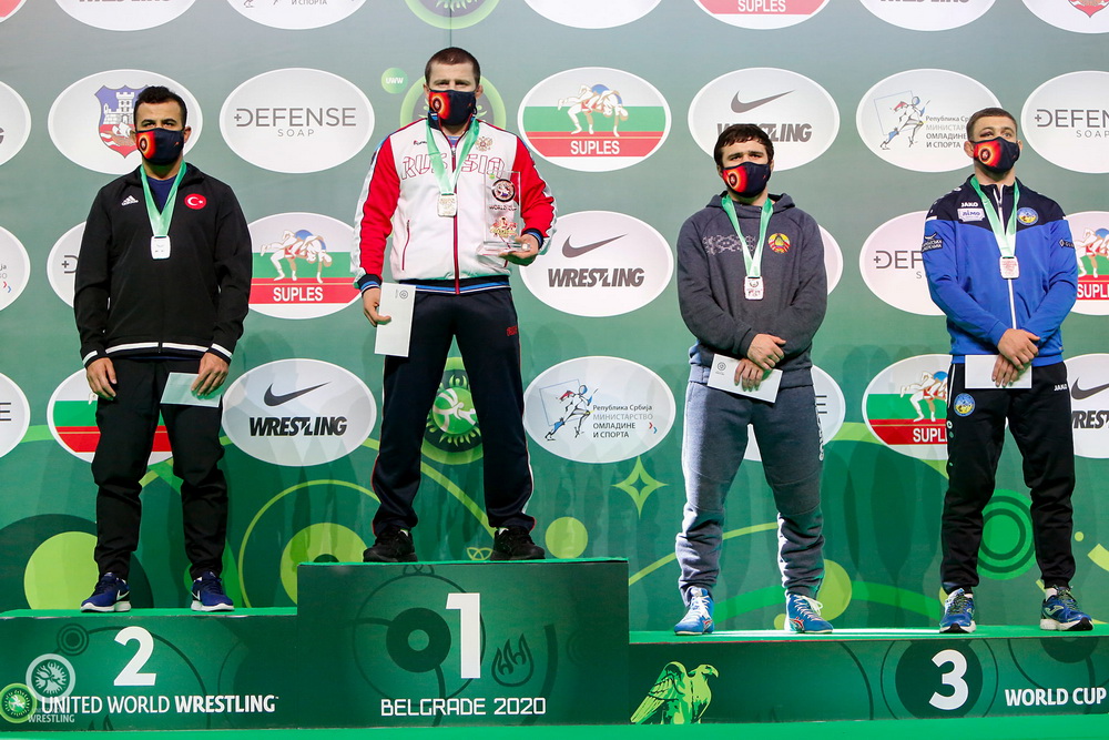 Мировая бронза: борец из Одессы стал третьим на Кубке мира (фото) «фото»