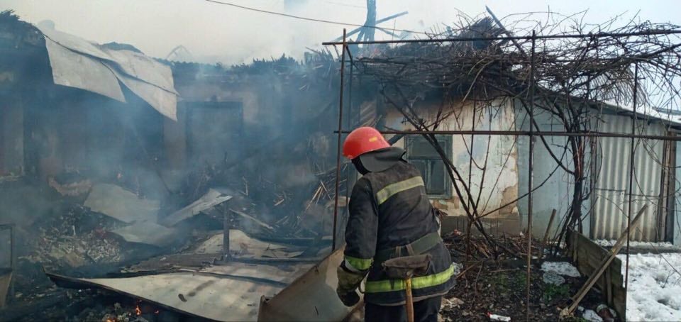 Измаильский район: пожар в частном доме забрал жизнь хозяина (фото) «фото»