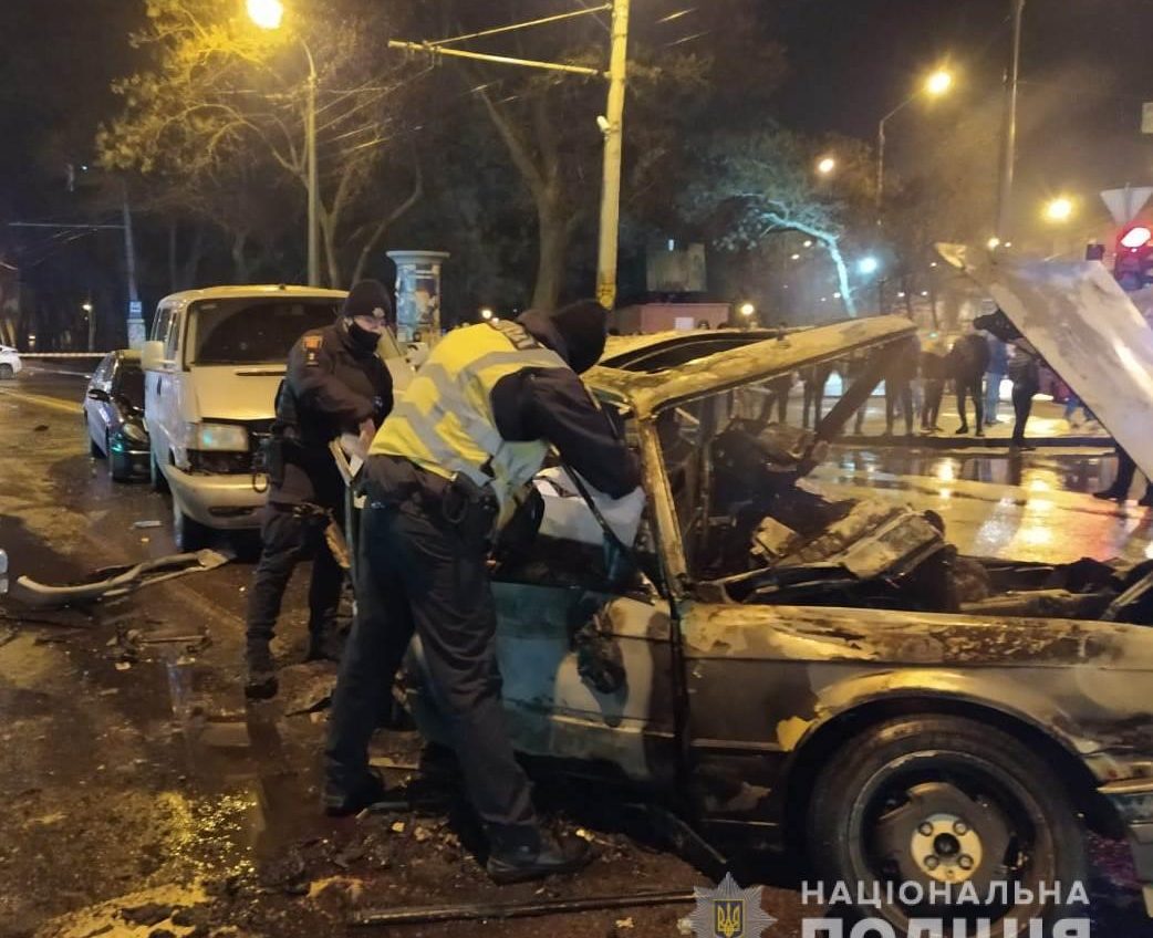 ДТП на Разумовской: погибли двое парней (фото) «фото»