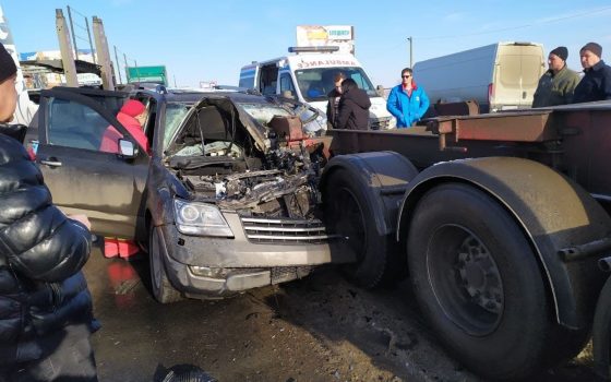 На трассе Одесса – Черноморск авто въехало в трейлер: пострадавшего достали спасатели (фото) Обновлено usionline.com На трассе Одесса – Черноморск авто въехало в трейлер: пострадавшего достали спасатели (фото) Обновлено «фото»