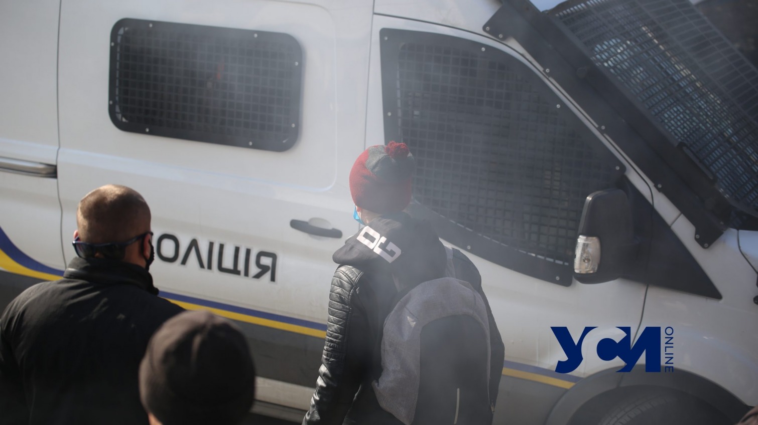 Полиция открыла дело на активистов, митинговавших за Стерненко в суде  (фото, видео) «фото»