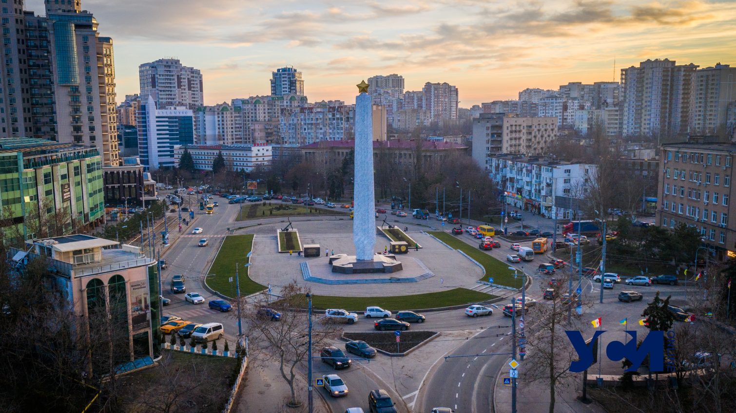 Одесса в лучах уходящего февральского дня (фото, видео) «фото»