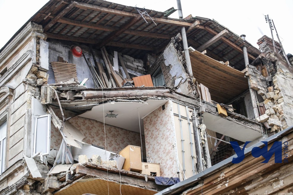 Одесский горсовет выделит полмиллиона на восстановление рухнувшего дома на Нежинской «фото»