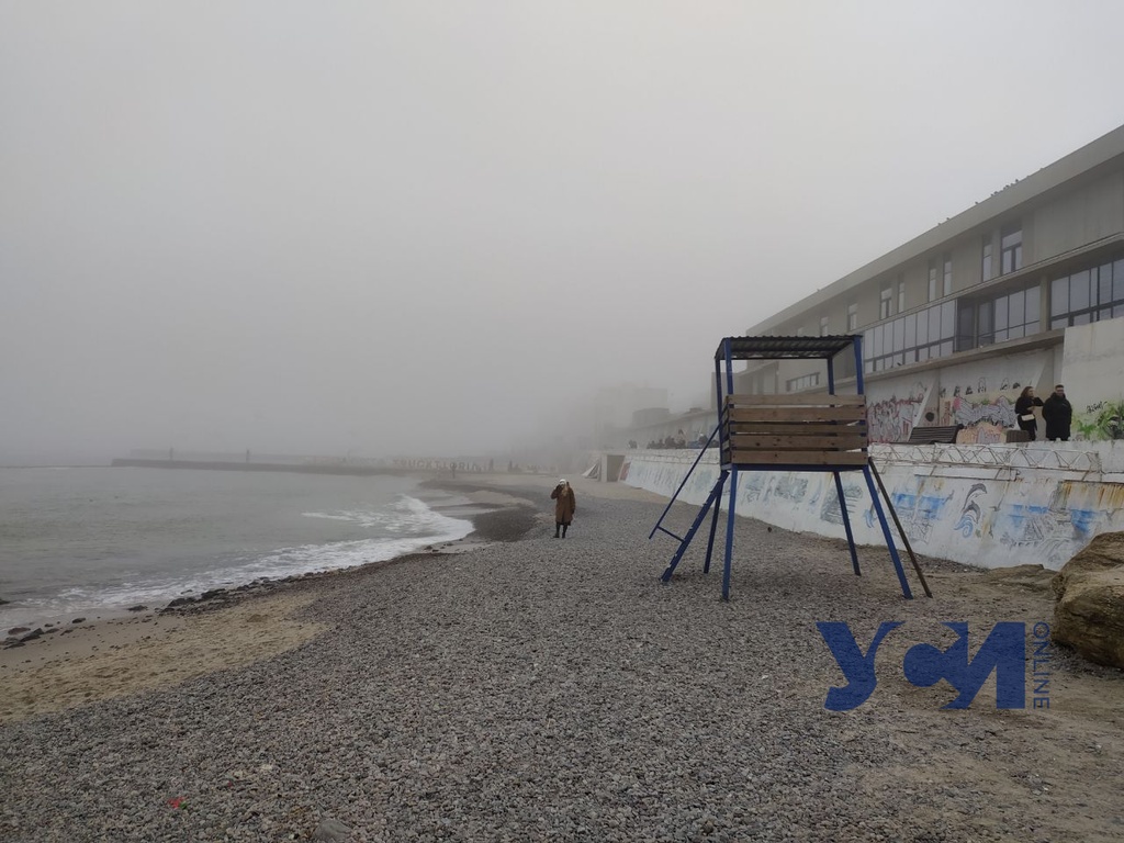 Туман окутал побережье Одессы (фото, видео) «фото»