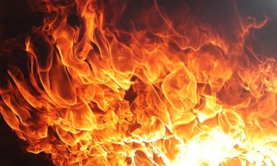 Под Одессой горела фура: водитель получил сильные ожоги (видео) «фото»