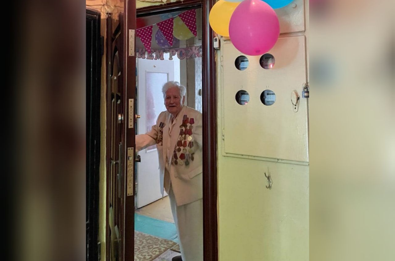 Одесситке-ветерану исполнилось 100 лет (фото) «фото»