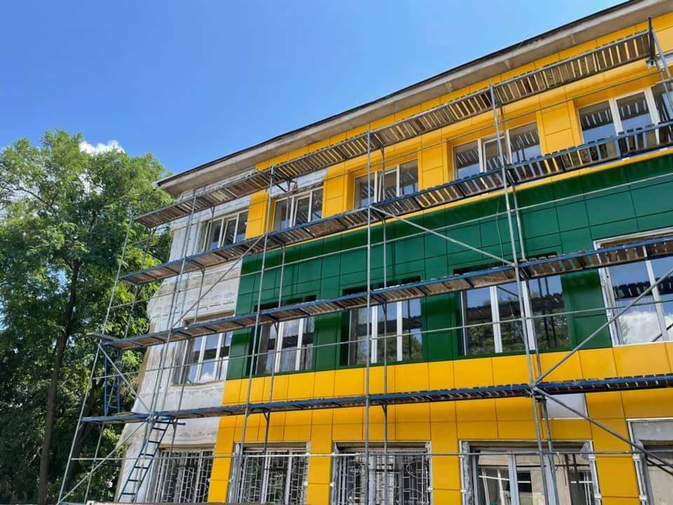 Лукерья проверил реконструкцию одесской школы (фото) «фото»