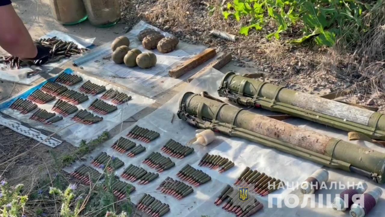 В Одессе нашли целый арсенал оружия (фото) «фото»
