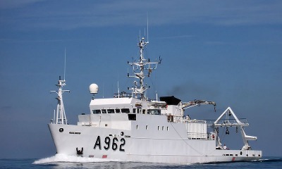 Бельгия передала Украине корабль для исследований «фото»