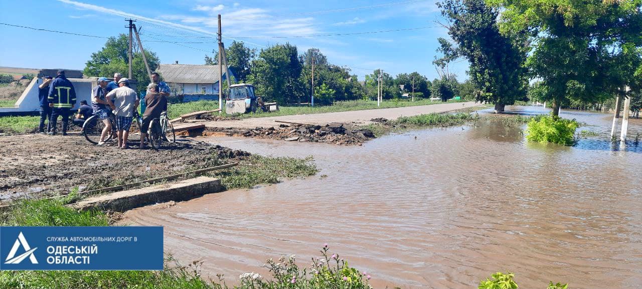 В Одесской области после дождя затопило 30 домов (фото) «фото»