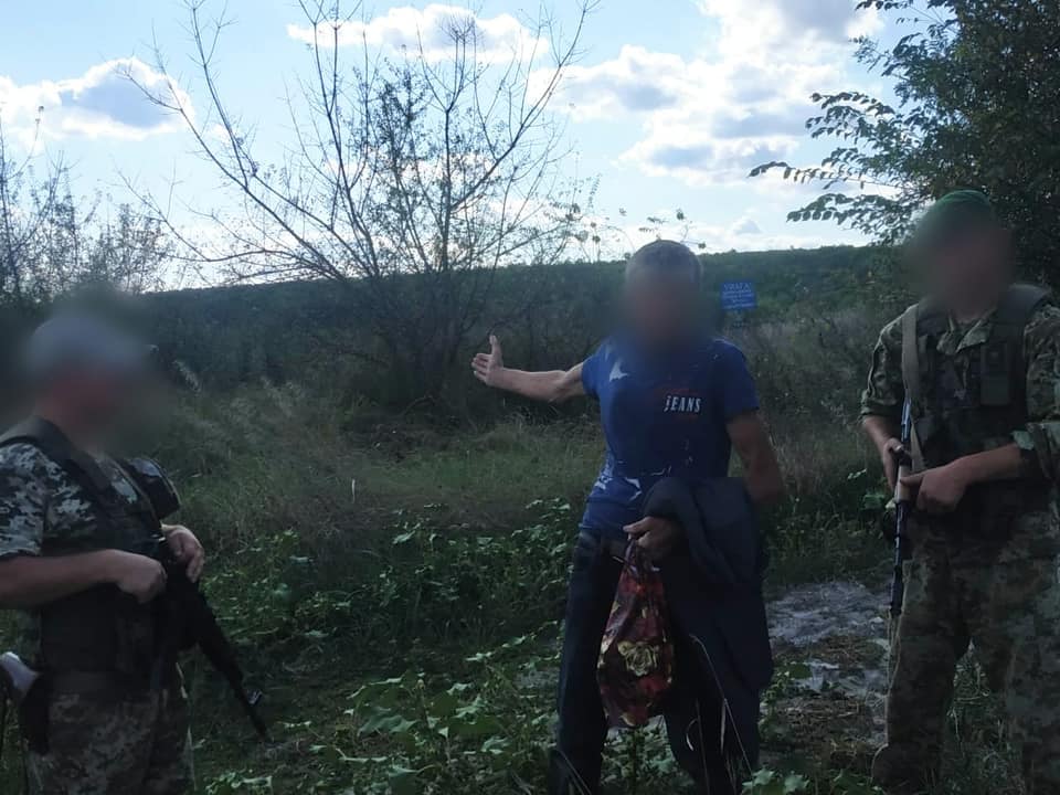 Заблудился: в Одесской области пограничники задержали россиянина «фото»