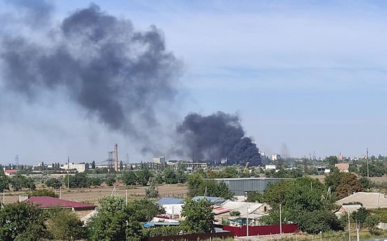 У завода Центролит произошел пожар (фото) Обновлено usionline.com У завода Центролит произошел пожар (фото) Обновлено «фото»