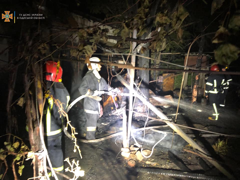 В Крыжановке сгорели два частных дома (фото) «фото»