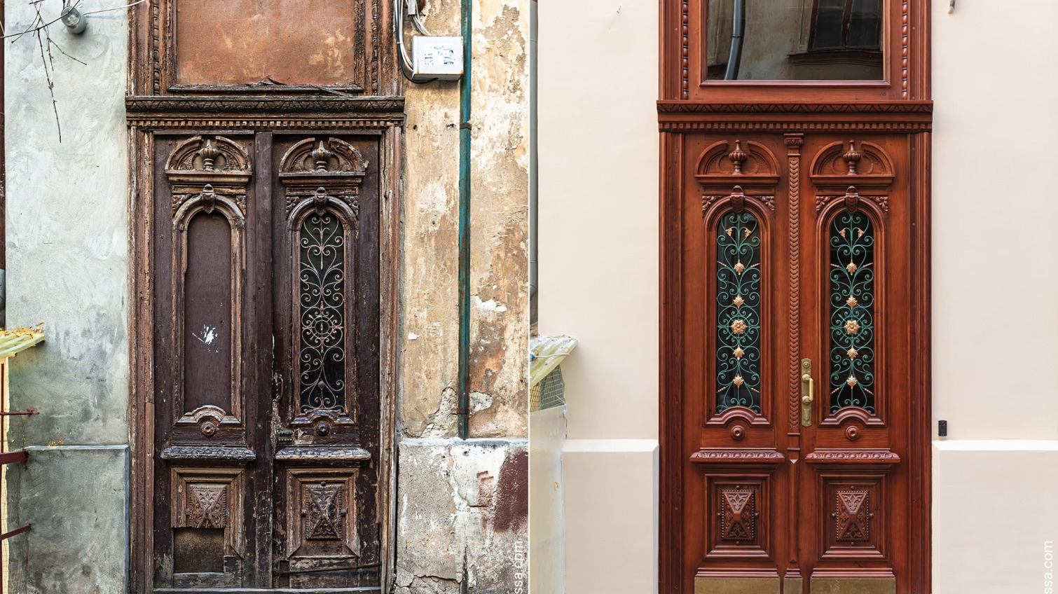 Старинная дверь после реставрации вдохновила одесситов на ремонт фасада (фото, аудио) «фото»