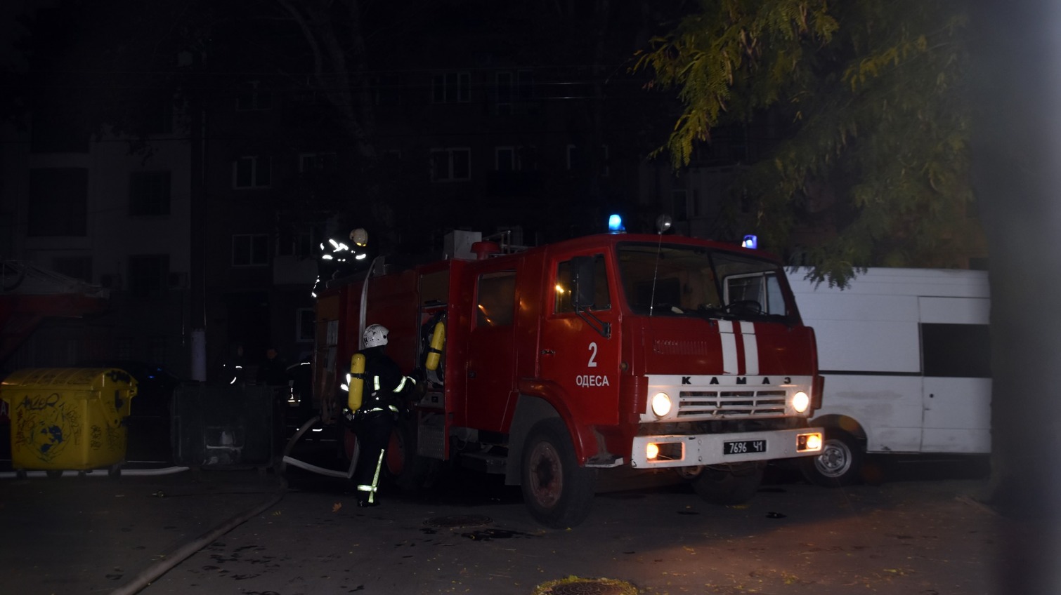 В центре Одессы ночью на пожаре погиб мужчина (фото) «фото»