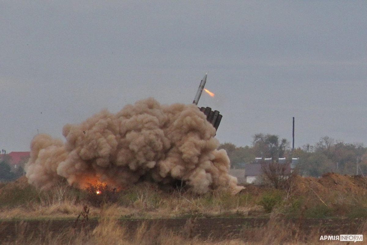Ракетный комплекс «Ольха-М» испытывают на полигоне в Одесской области (фото) «фото»