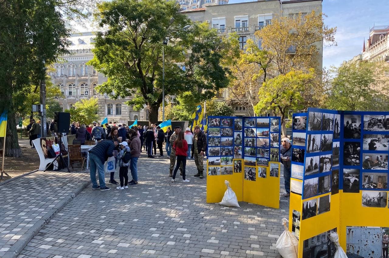 Полевая кухня и быт военных: в парке Шевченко отметили День защитников и защитниц Украины (фото, аудио) «фото»