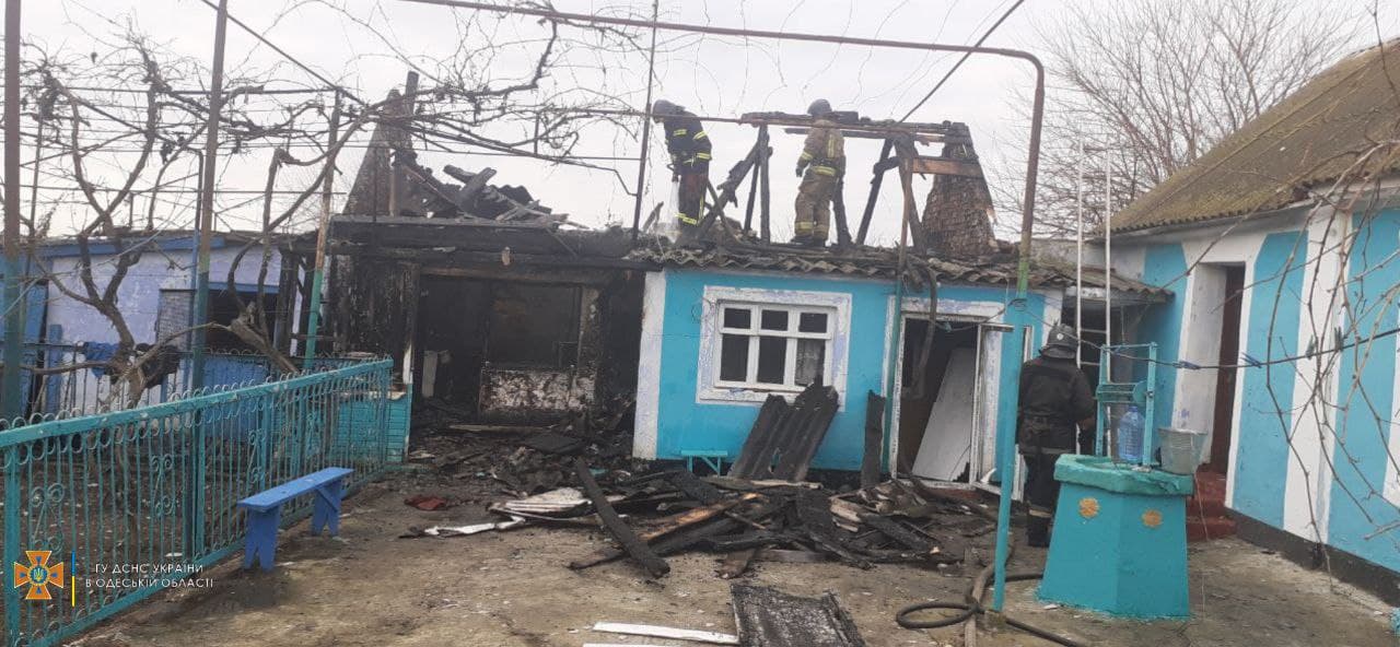 В Одесской области при пожаре погиб 81-летний пенсионер (фото) «фото»