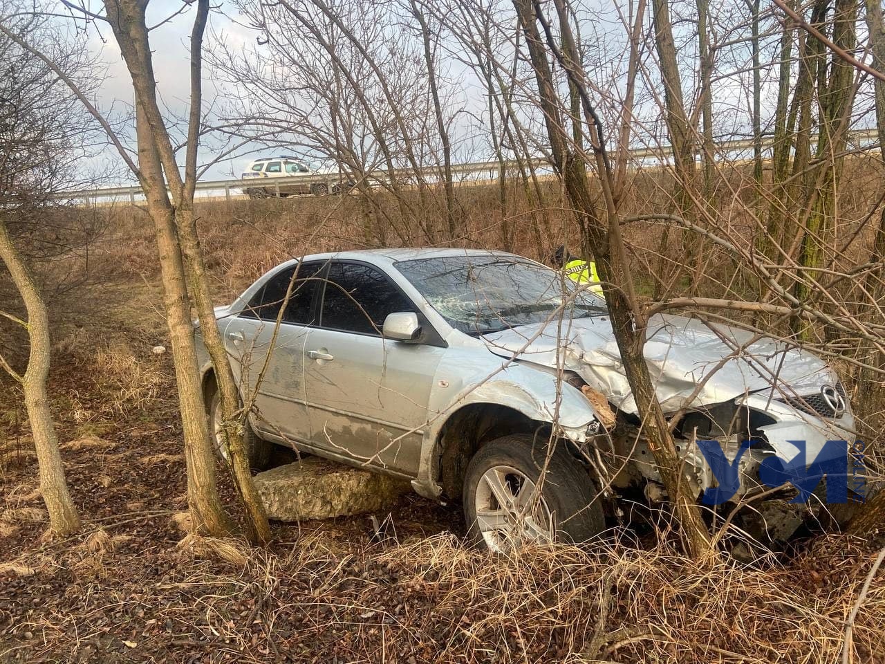 Под Одессой угнанная машина попала в аварию (фото) — УСІ Online