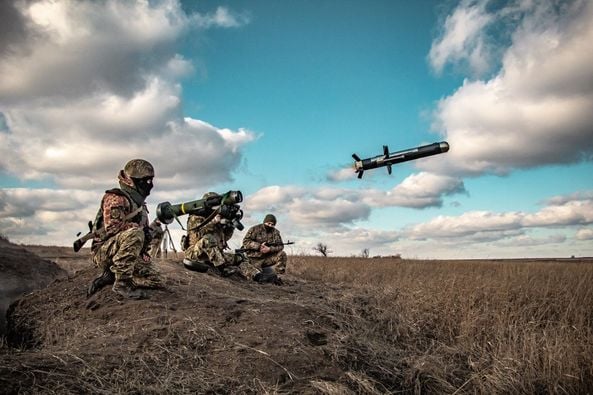 Украинские военные на Донбассе испытали Javelin (фото) «фото»
