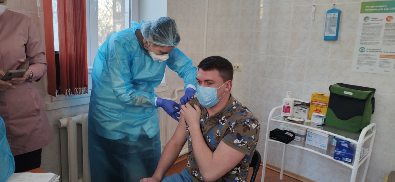 В Одессе начал работу новый пункт вакцинации (фото) «фото»