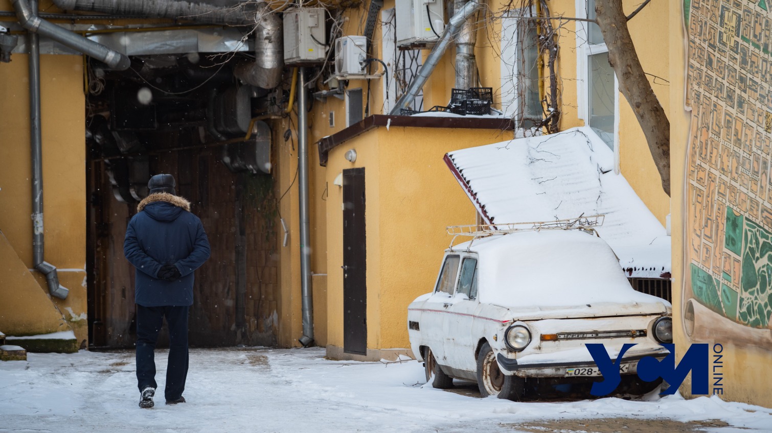 Одессе обещают мокрый снег «фото»