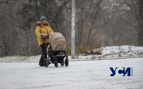 Одессе обещают снегопад и -7°С «фото»