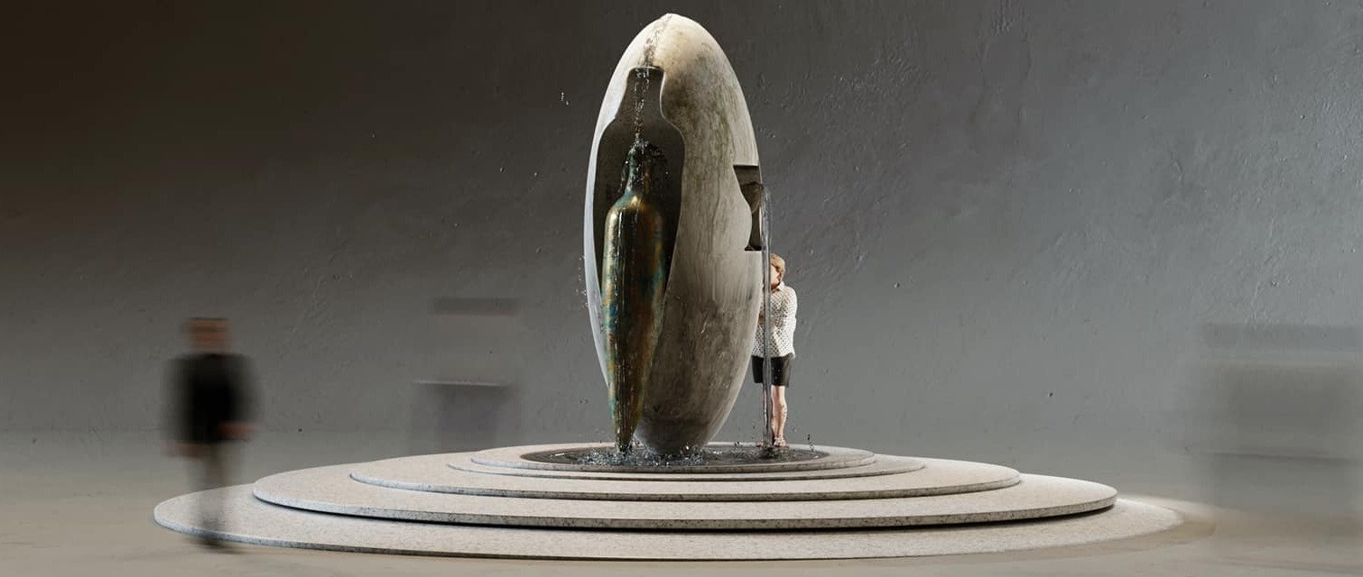 В Харьковской области установят фонтан одесского скульптора (фото) «фото»