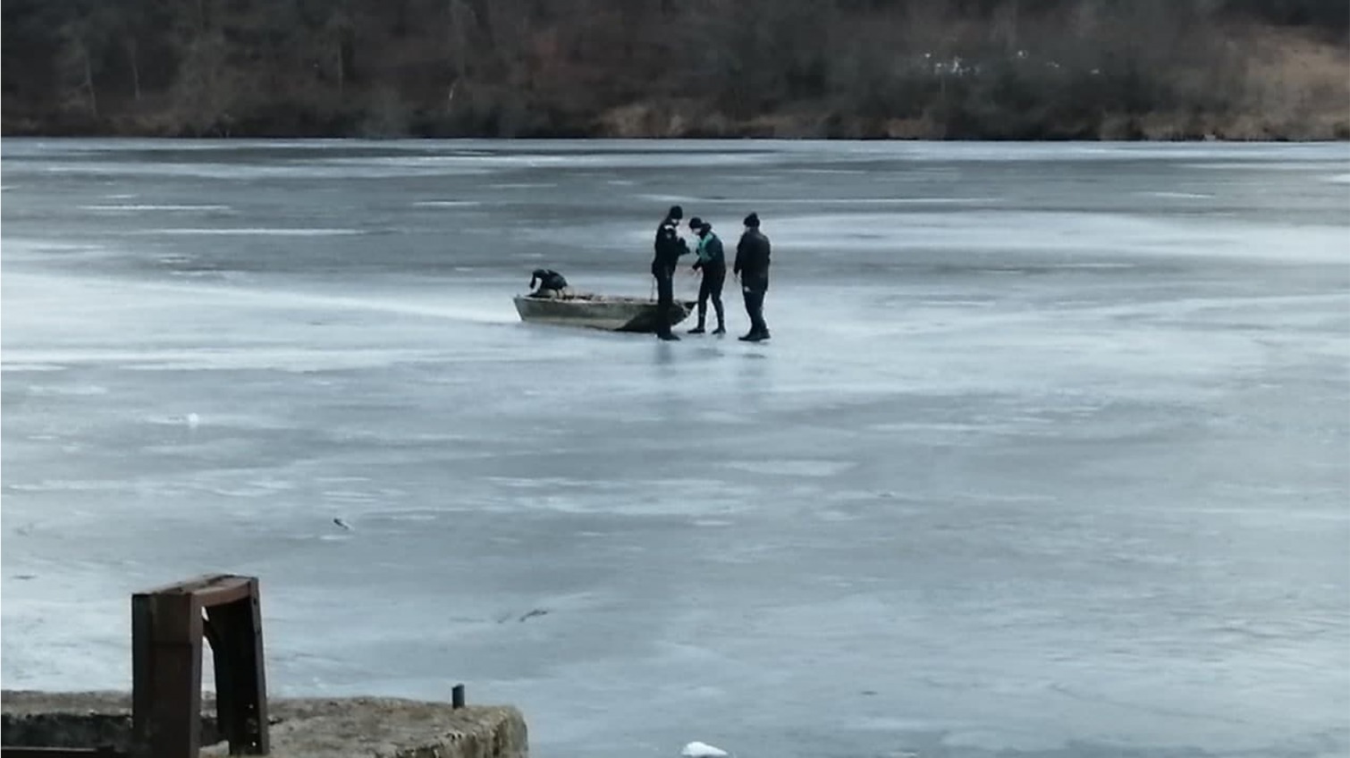 В Одесской области под лед провалился рыбак (фото) «фото»