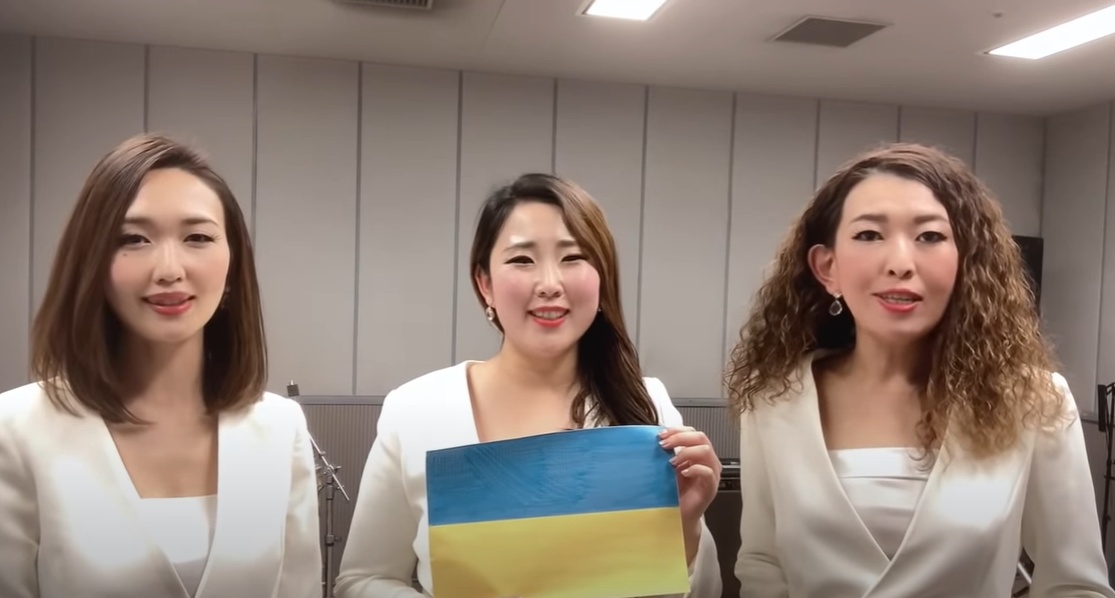 В Японии артистки из города-побратима Одессы поддержали Украину (видео) «фото»