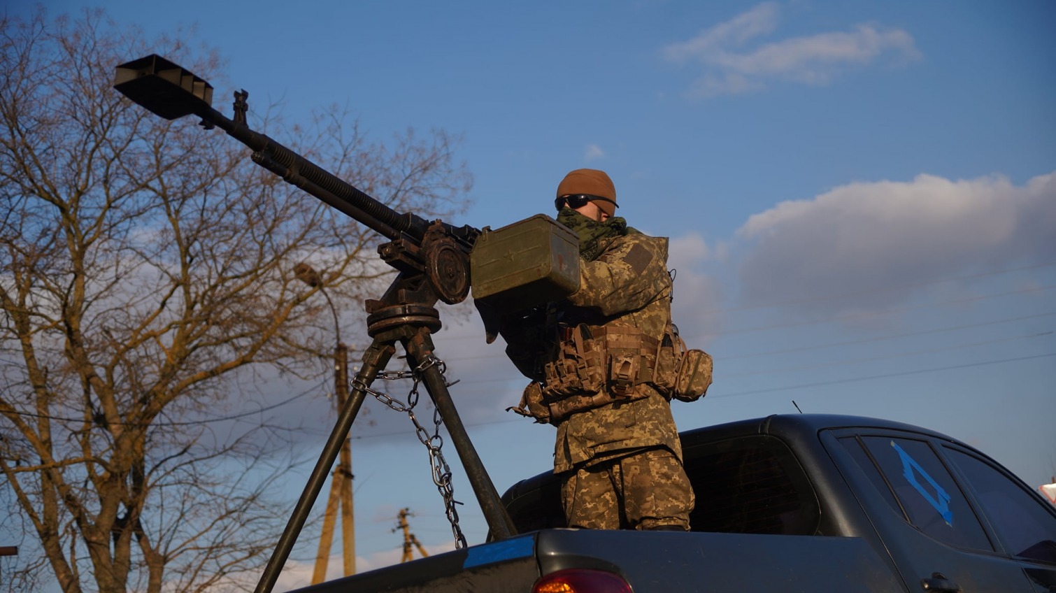 В Одесской бригаде показали свой «Бандера-мобиль» – с крупнокалиберным пулеметом (фото) «фото»