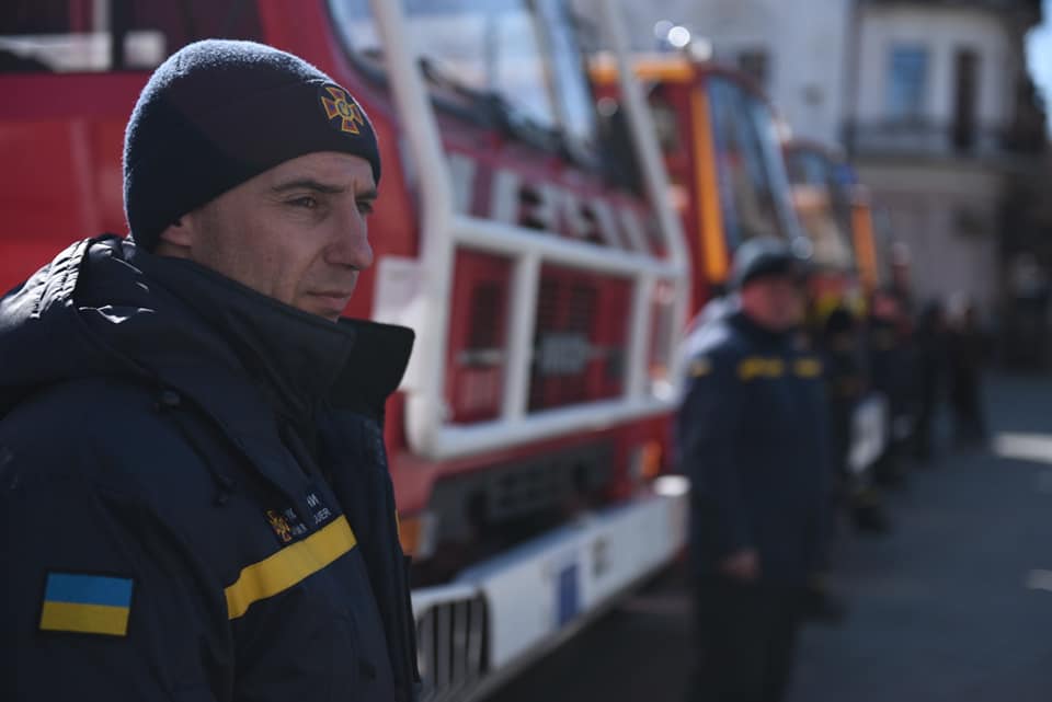 Франция передала Украине 27 пожарных авто (фото) «фото»