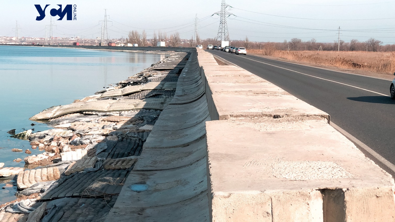 В Одессе распространяют фейк о минировании Хаджибейской дамбы «фото»