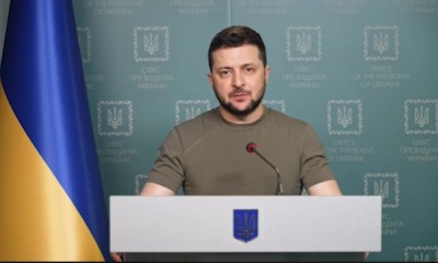 Зеленский: оккупанты зашли в Славутич и получили такой же отпор, как и везде (видео) usionline.com Зеленский: оккупанты зашли в Славутич и получили такой же отпор, как и везде (видео) «фото»