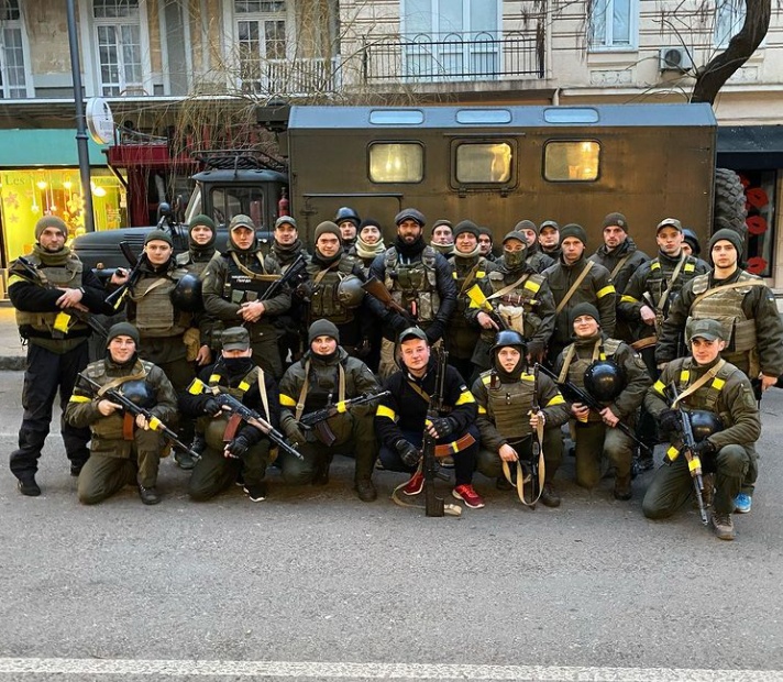 Лица теробороны Одессы: в рядах защитников — Даниэль Салем (фото) «фото»
