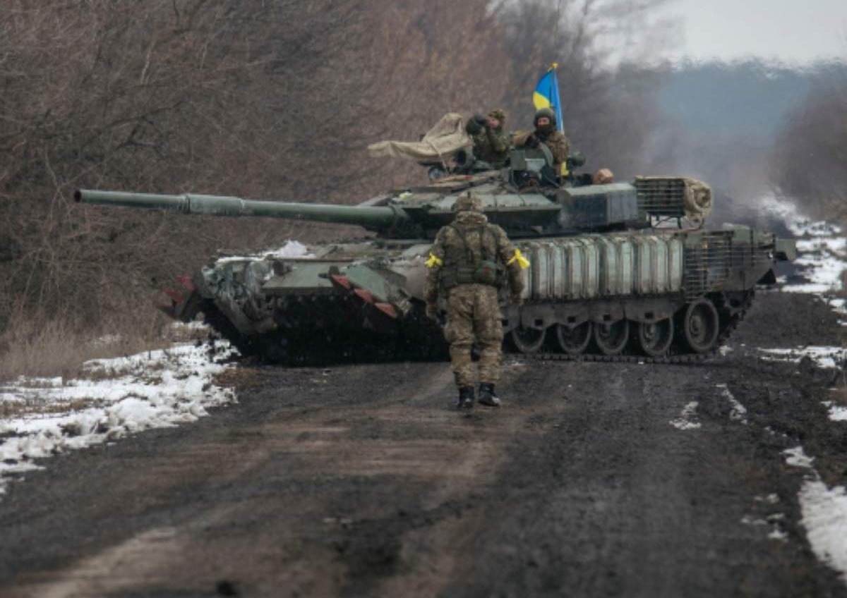 Одесский отряд добровольцев угнал у оккупантов танк «фото»