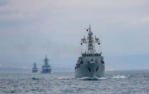В Черном море наблюдают 20 корабельных группировок РФ «фото»