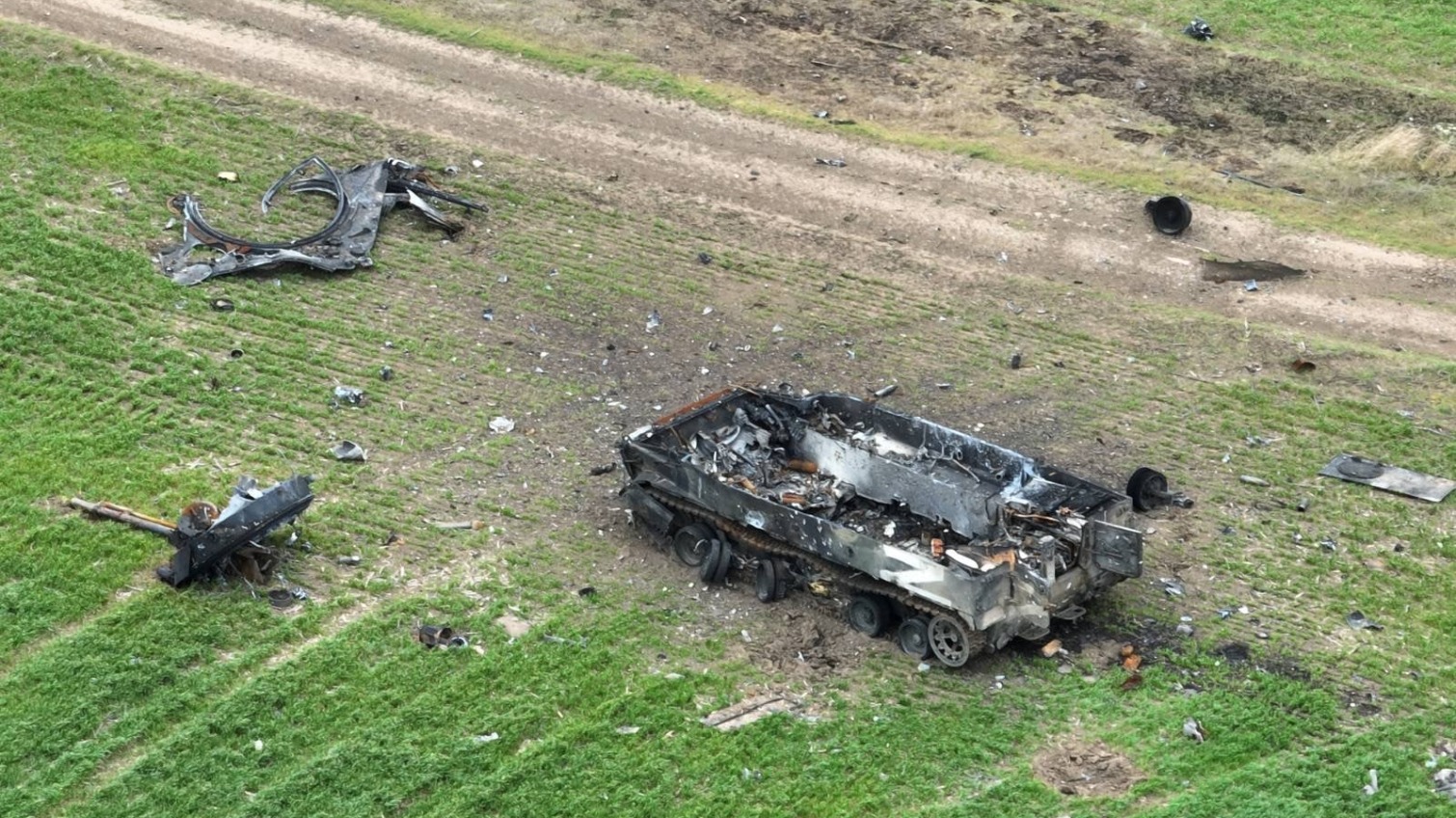 Одесская мехбригада уничтожила три российских «Тигра» и один танк в Херсонской области (фото) «фото»