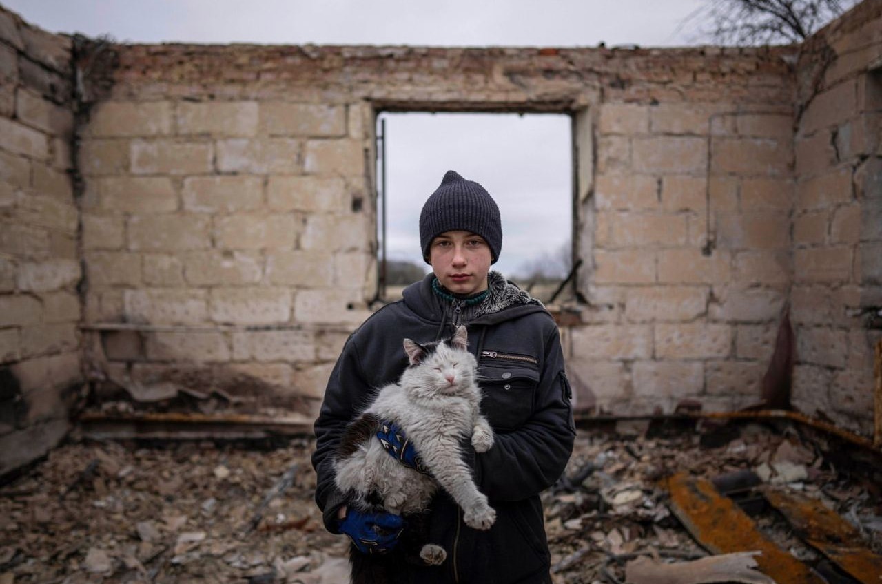 Украина: последствия вторжения. Президент опубликовал снимки освобожденных городов (фото) «фото»