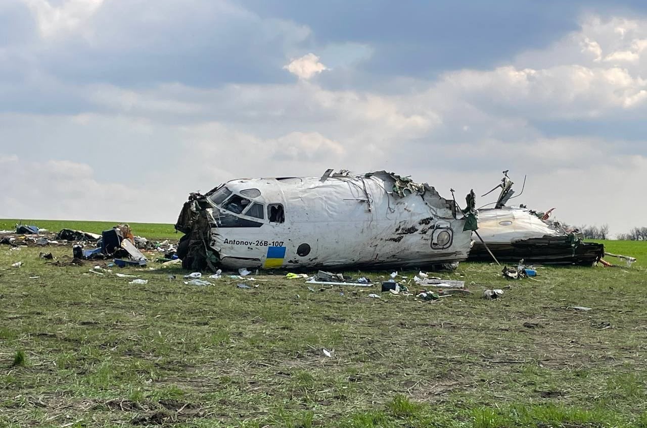 В Запорожской области упал самолет: есть пострадавшие (обновлено) «фото»