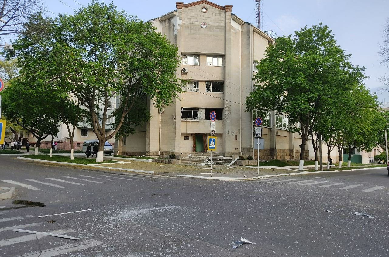 В непризнанном Приднестровье обстреляли «министерство госбезопасности» «фото»