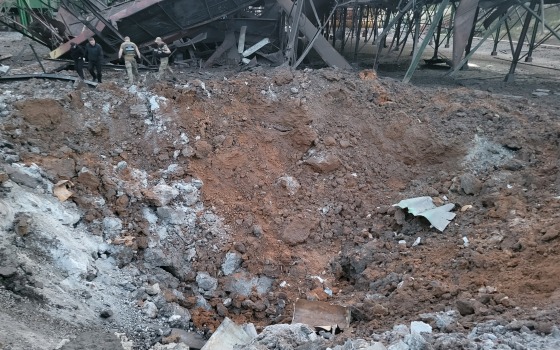 Военные показали последствия ракетного удара по промпредприятию в Одесской области (фото) «фото»
