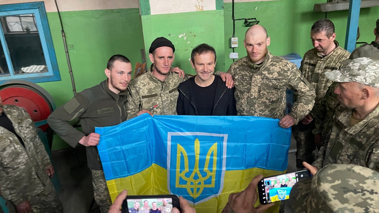 Вакарчук приехал к военным одесской мехбригады (фото) «фото»