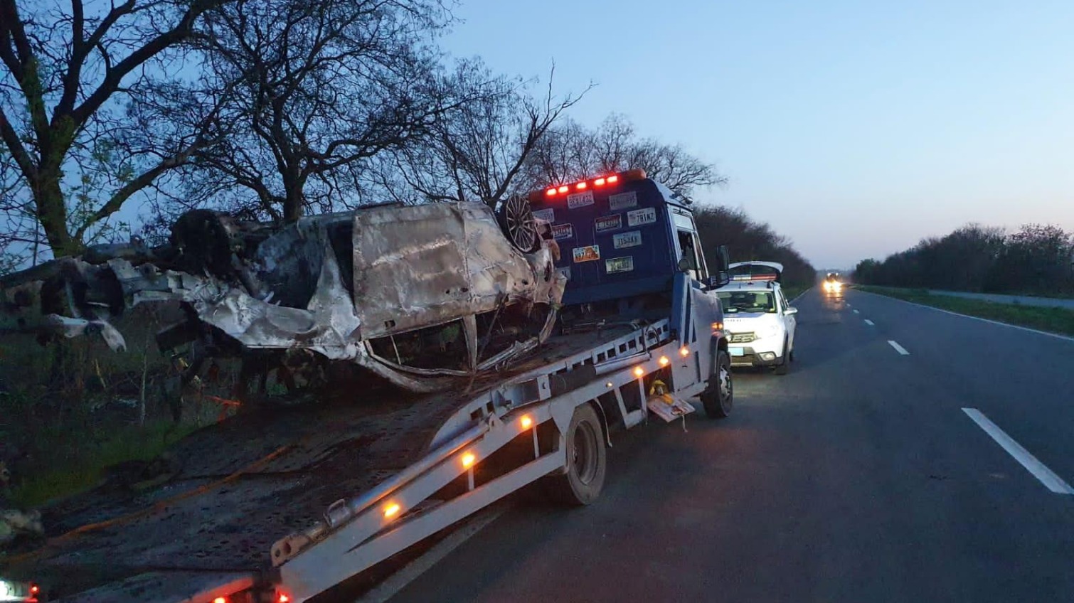 В Одесской области авто влетело в дерево: водитель погиб «фото»
