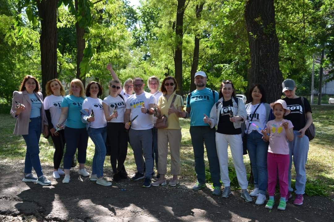 Одесситы провели субботник в парке Савицкого (фото) «фото»