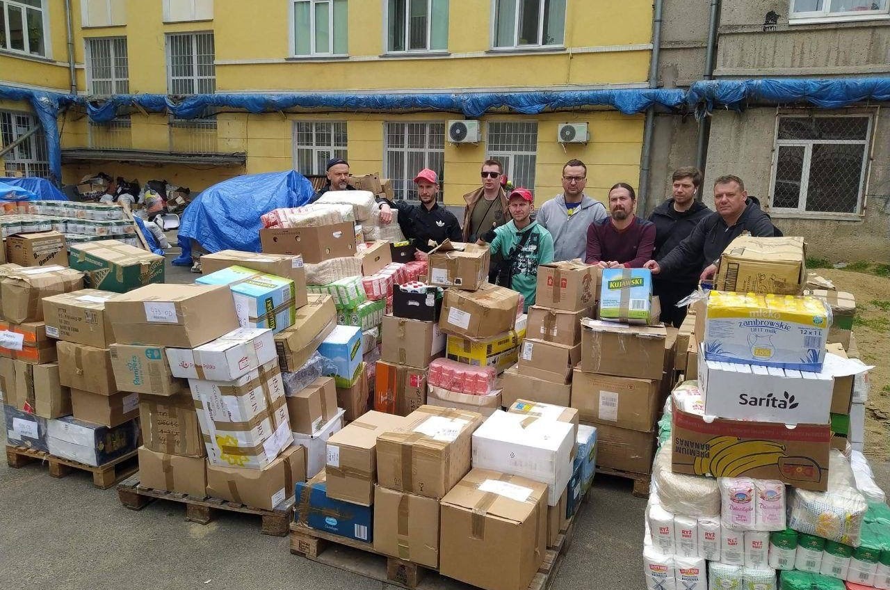 Из Польши в Одессу доставили гуманитарку (фото) «фото»