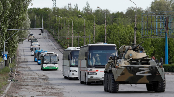 С «Азовстали» эвакуировали не раненых украинских воинов (фото) «фото»
