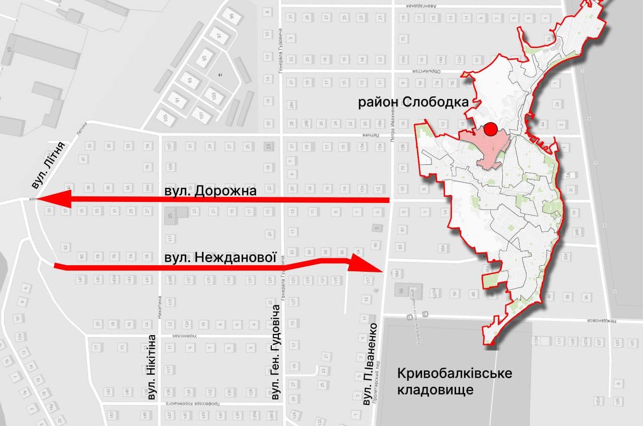 В Одессе изменили схему движения на Слободке (схема) — УСИ Online