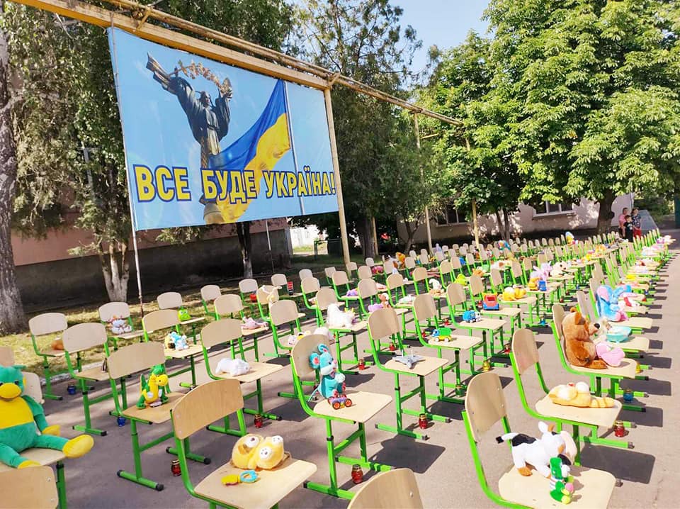 В Одесской области провели акцию-реквием по убитым Россией детям (фото) «фото»